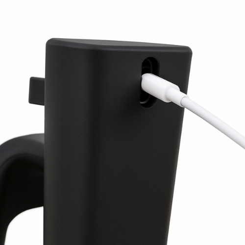 Masturbador Linterna con Soporte para Móvil, Con 10 Vibración.