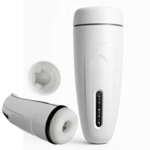 Masturbador recargable, con 12 vibración - Exclusiva