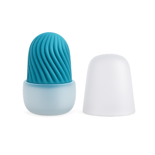 Masturbador Egg de TPE, Textura Twister - Exclusivo